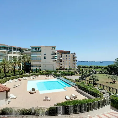 Apartment Les Pins 2 Pieces Vue Mer Piscine Parking *